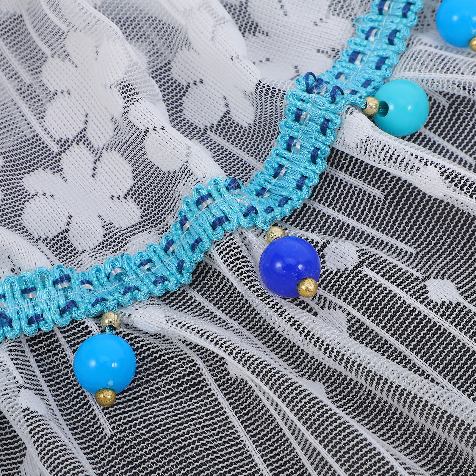 غطاء دلو موزع المياه بتصميم 5 جالون من الدانتيل، واقي مقاوم للغبار قابل لإعادة الاستخدام لغرفة المعيشة والمكتب، غلاف آلي أنيق #4