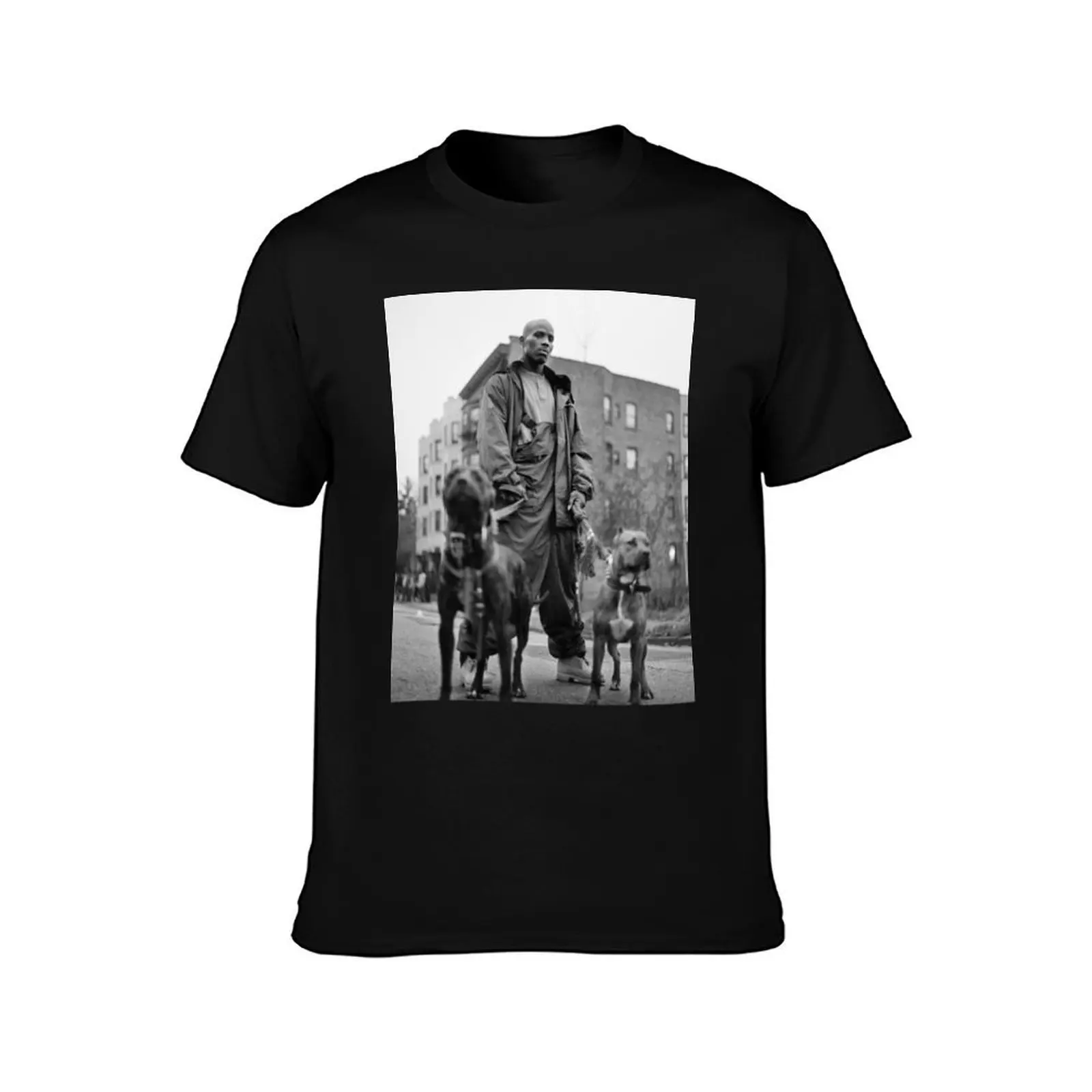 Dmx Earl Simmons T-Shirt, Summer Casual Cotton Tee, Oversized Streetwear Tops, Vintage Graphic Print, Loose Fit Short Sleeve