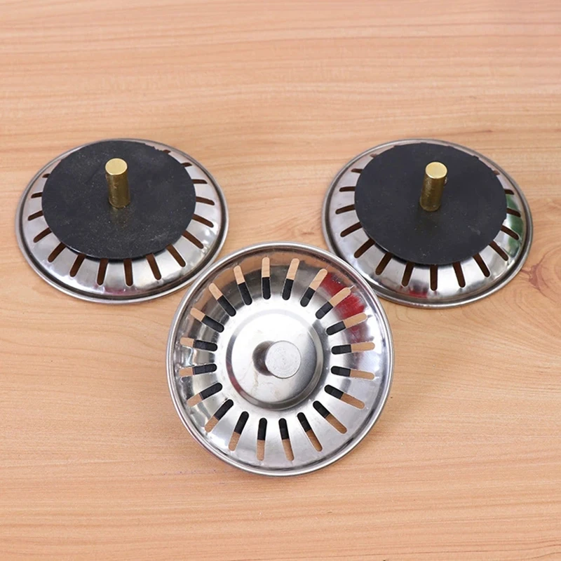 2pcs Stopper Waste Plug Sink Filter Filtre Kitchen Sink Strainer Sink Strainer Filter Floor Drain Kitchen Tools