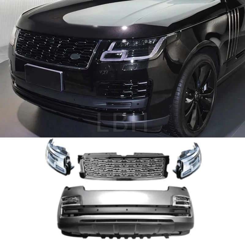 fit for RANGE ROVER VOGUE SVA L405 2013-2017 upgrade 2018-2021 L460 body kit Front Rear Bumper Grille Hood headlamp tail light