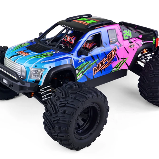 رائجة البيع ZD Racing MX-07 RC CAR 1/7th مقياس 4WD شاحنة كبيرة عنيفة 2.4 GHZ سوبر استجابة 4-قناة راديو التحكم عن بعد