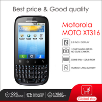 Original Motorola MOTO XT316 Unlocked Refurbished Mobile Phone GSM 850 / 900 / 1800 / 1900 Good Quality With 1 Year Warranty