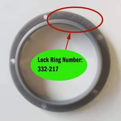 100% New For CUCKOO/FUKU Lock Inner Ring Seal Inner Cover Ring Rice cooker Accessories Lock Ring No. 332-217