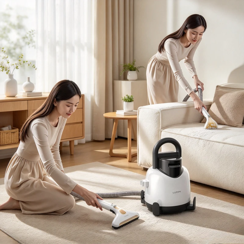 BY100S Fabric Cleaner Multi Brush Set Spray Extraction Vacuum for Carpet Sofa Upholstery Deep Stain Cleaning Home 패브릭 청소기