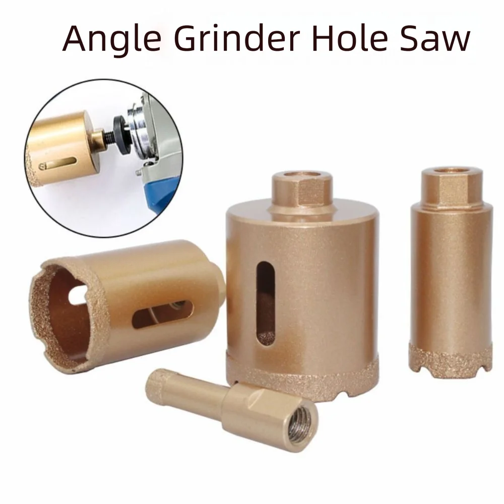 

Thread Design Vacuum Brazed Core Bits Quick Release Self-Locking Tile Hole Drill Bit Flange Nut Pressing Plate Granite Drill Bit