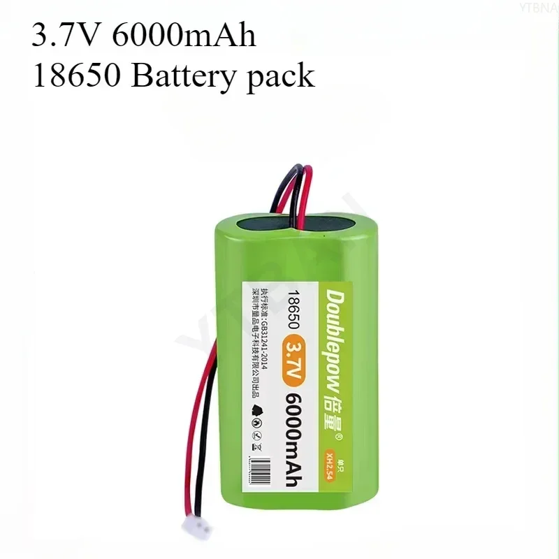 18650 3.7 فولت 4400/6000/10500 مللي أمبير بطارية قابلة للشحن حزمة معدات المراقبة سمّاعات بلوتوث مصباح ليد مع لوح حماية #2