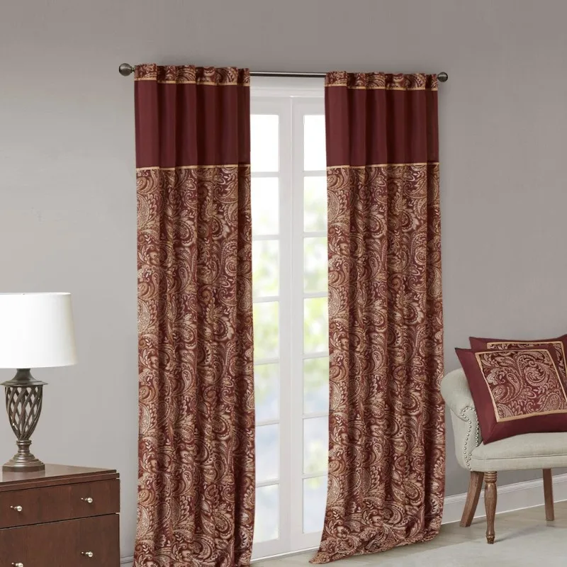

Jacquard Curtain Panel Pair(2 Pcs Window Panels)