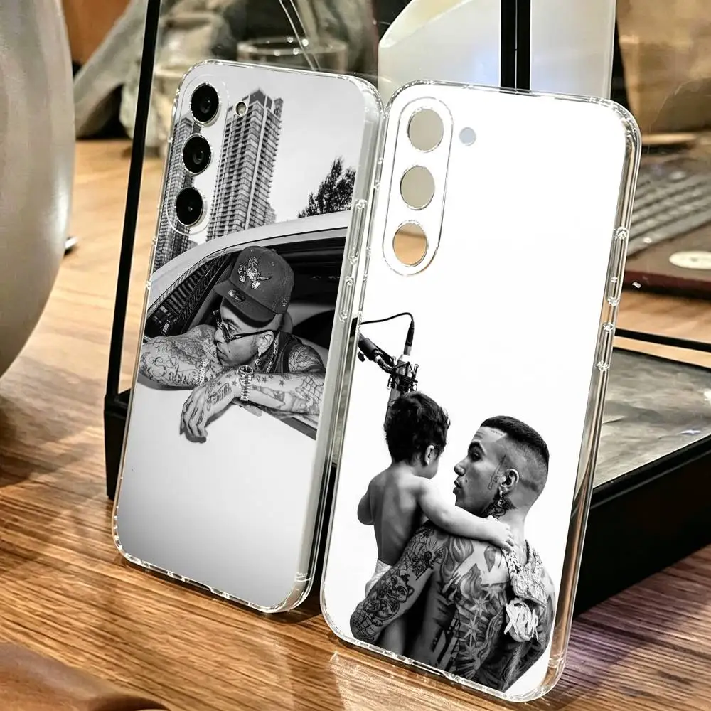 Sfera Ebbasta Phone Case For SamsungA10,12,20,21S,30,31,40,50,51,52,70,71 Transparent Cover
