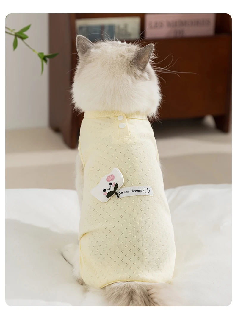 Overol postoperatorio antilamido para perros pequeños y medianos - imagen 5