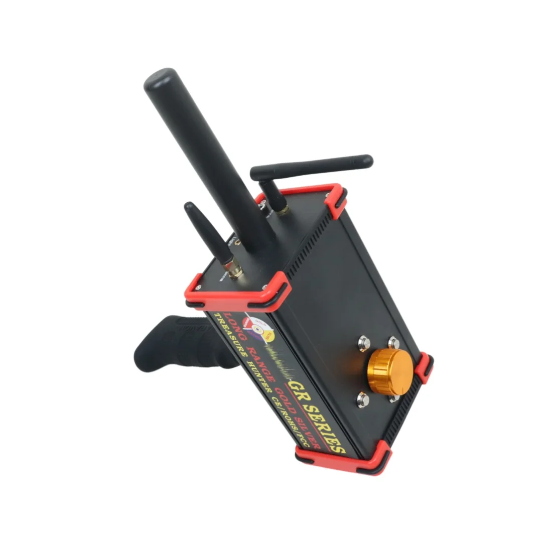 Long Range Gold Detector GR200 All In One 25M Underground Searching Device Copper Silver Diamond Locator