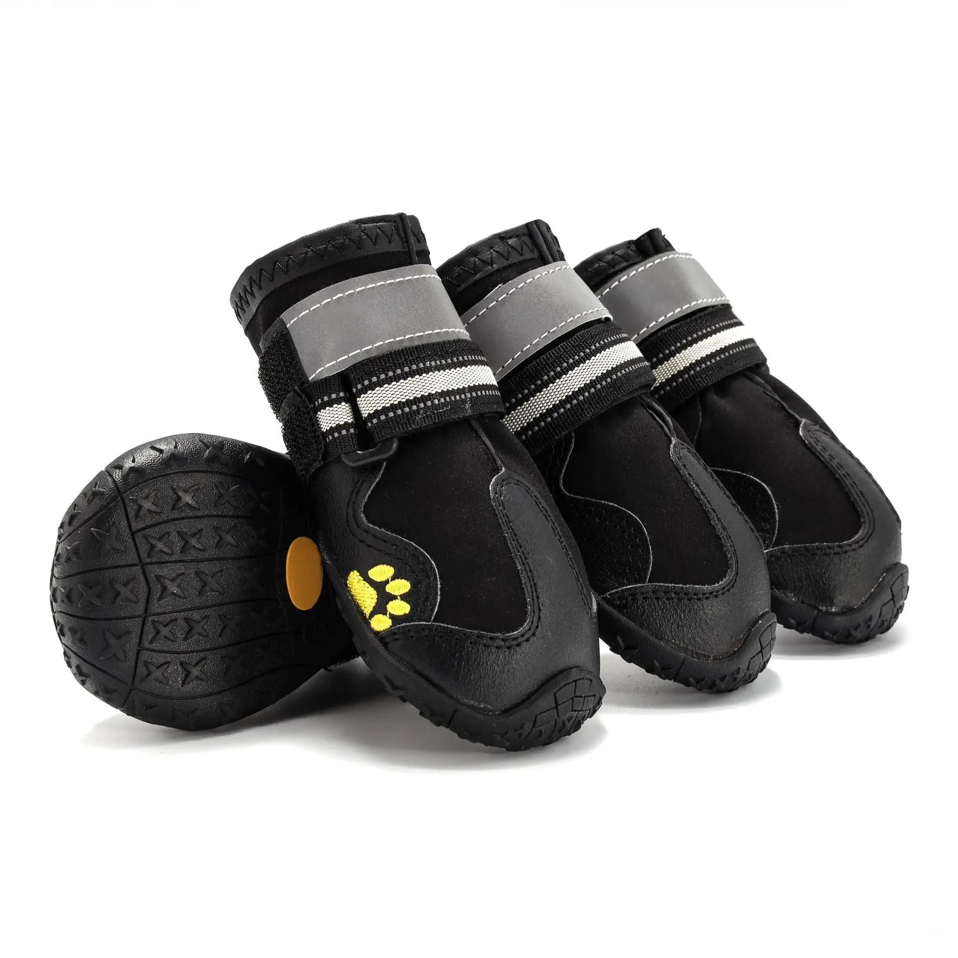 

Reflective Dog Shoes Sneaker Waterproof Anti Skid Winter Dog Boots Footwear Socks Pet Shoes for Husky dogs