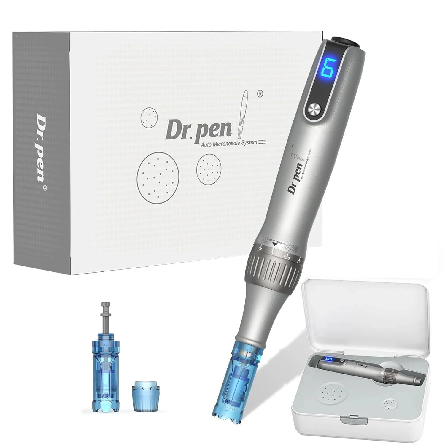 New Dr. Pen M8S Wireless Adjustable Electric Skin Care Pen w