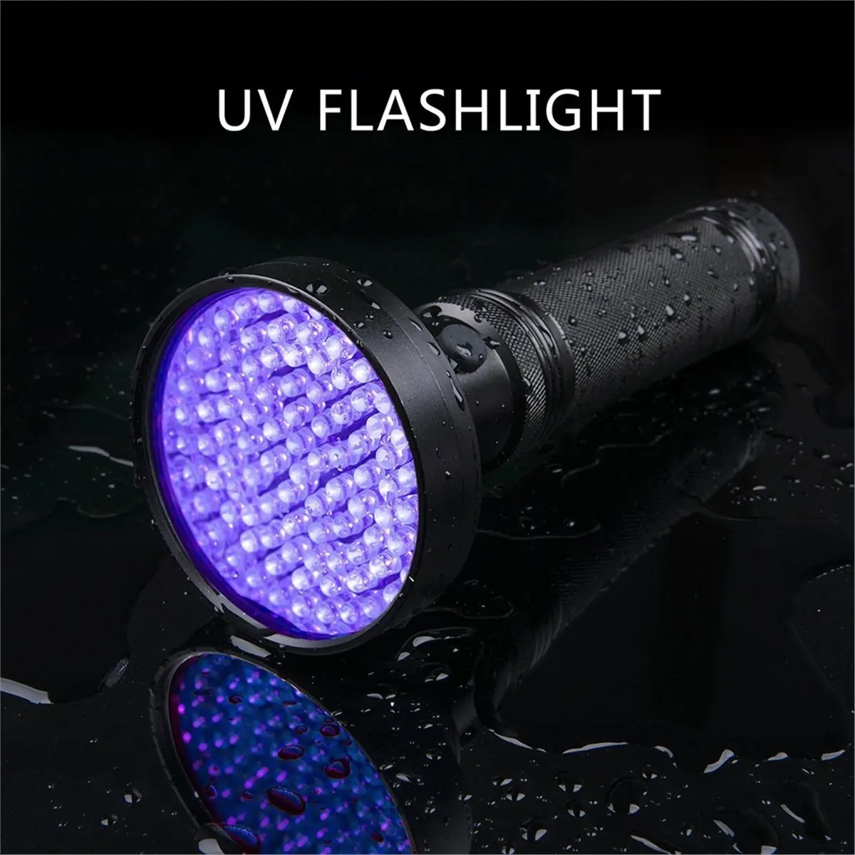 [new trend] Air Conditioner Leak Detection: 100 LED Car AC UV Dye Leak Detector Kit with Protective Glasses