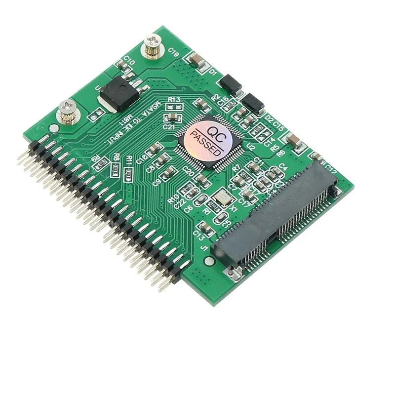 

mSATA SSD to IDE Convert Card Mini PCI-e to 5V 2.5 inch IDE 44 PIN HDD Connect Adapter Laptop Memory Expansion Add On Card