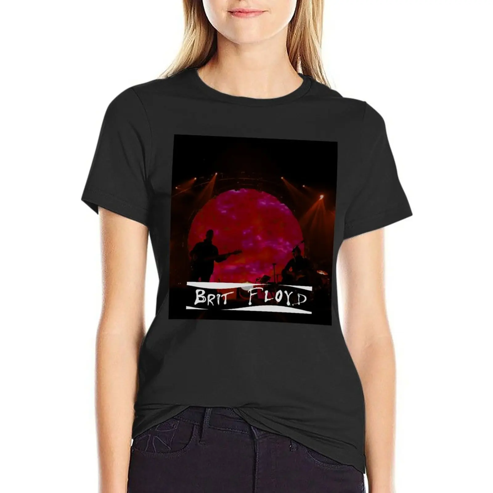 Brit Floyd World Tour 2019 T-Shirt customizeds quick-drying fashion woman blouse 2024