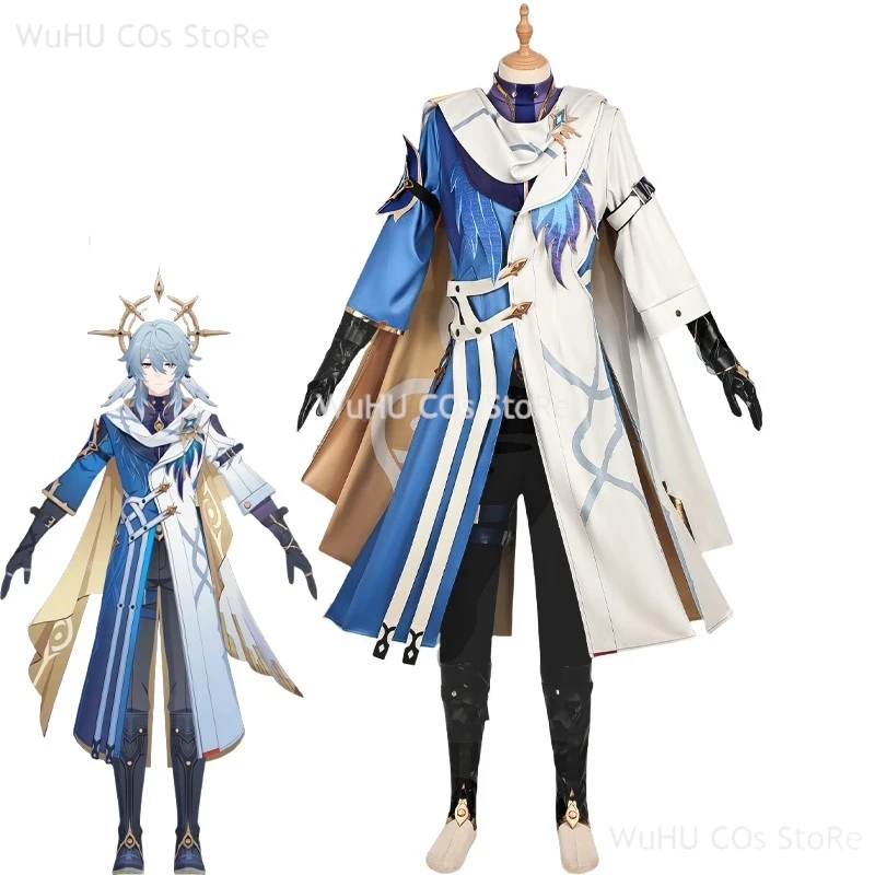 Sunday Cosplay Game Honkai Star Rail Mr. Sunday Cosplay Costume Wig New Skin Suit Brother Of Robin Role Play Carnival Party Suit