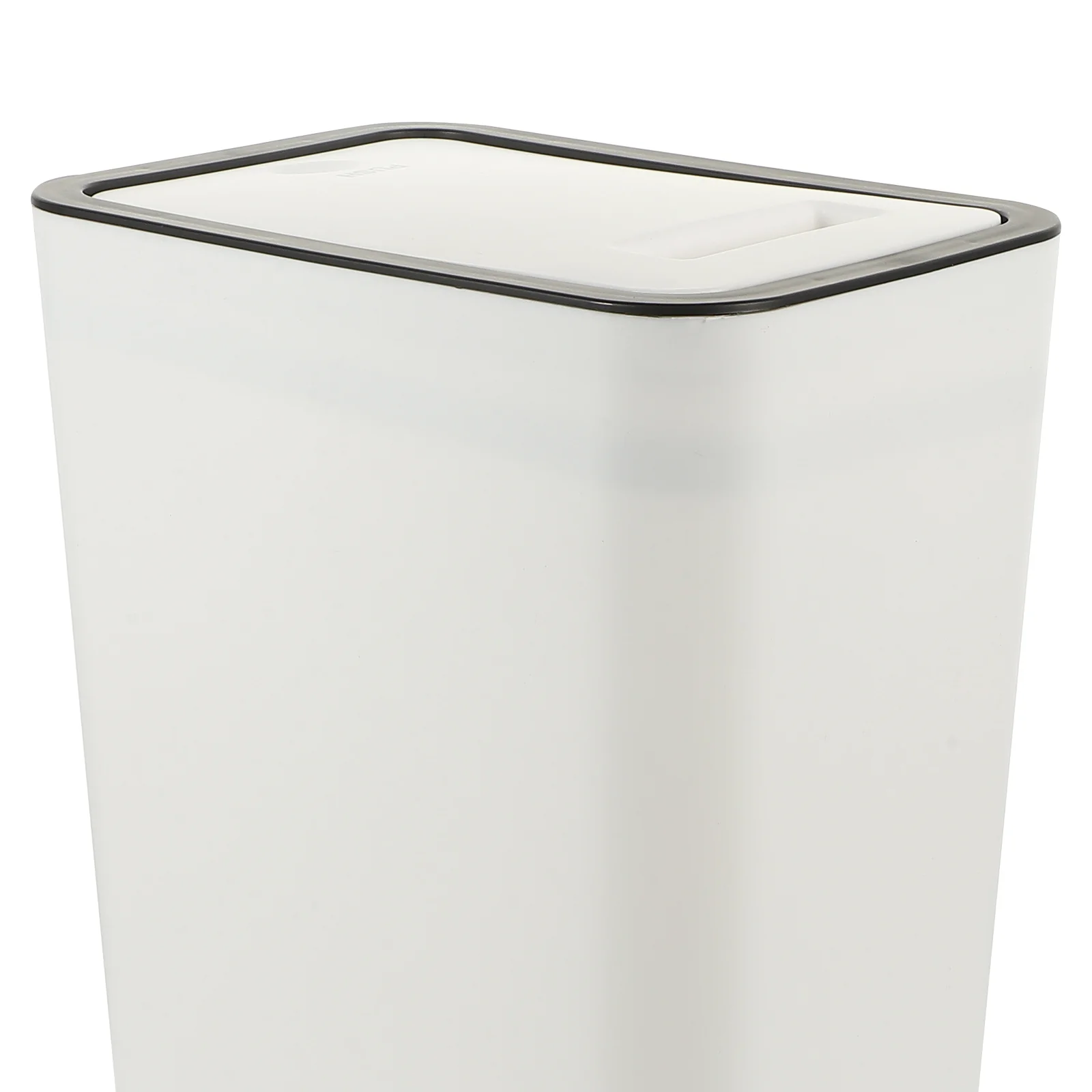 Slim Kitchen Bin: Practical and Convenient Press Type Trash Can with Lid for Kitchen Bathroom and More