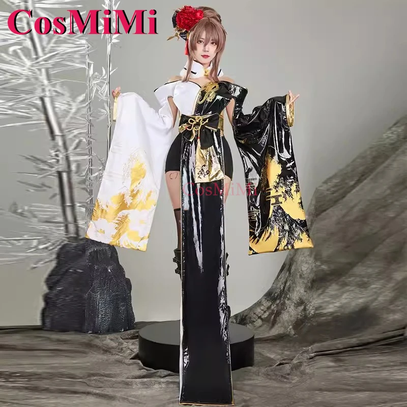 CosMiMi Game NIKKE Noah Cosplay Costume Sweet Elegant Lovely Uniforms Dress Full Set Carnival Party Role Play Clothing S-XL New