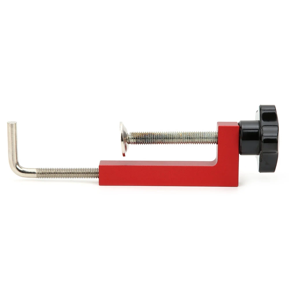 Serre-joints fixes pour le travail du bois, serre-joints réglables, fournitures industrielles, outil manuel (rouge)