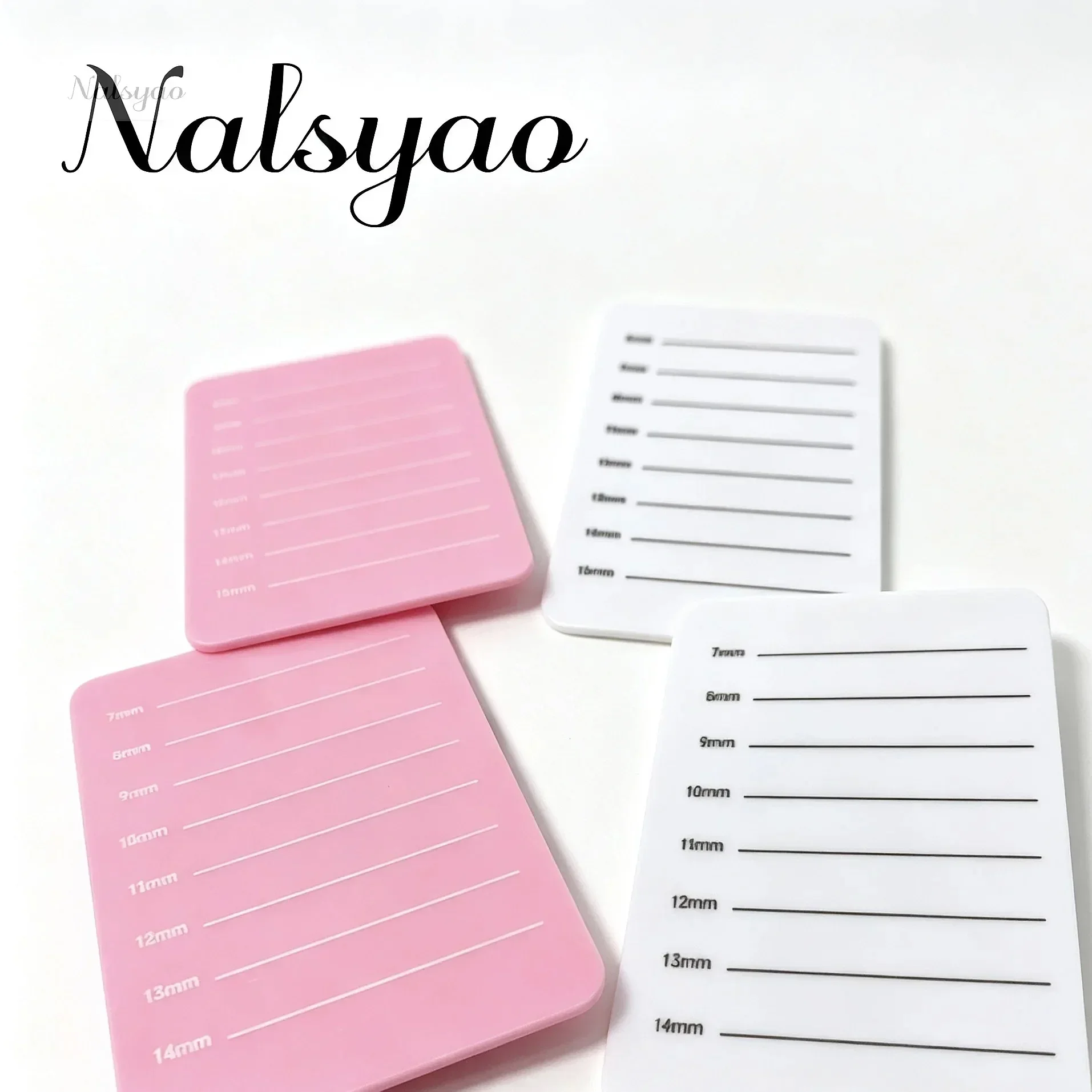 Hand Plate Lash Holder Grafted Eyelash Show Board Extension Pallet with Adjustable Wrist Strap