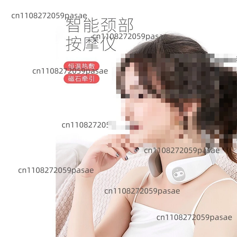 Smart Cervical Massager, U-shaped Ring Rechargeable Neck Massager