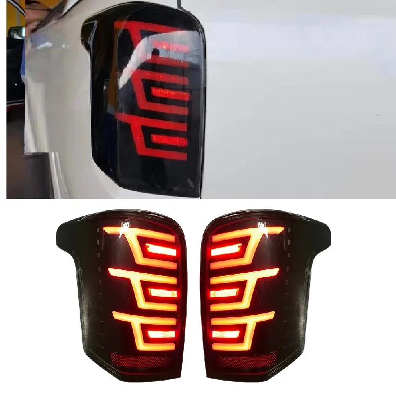 

Exterior Tail Lamps Fit For Mitsubishi Triton L200 2015 2016 2017 2018 Rear Light Led Turn Signal Brake Day Light