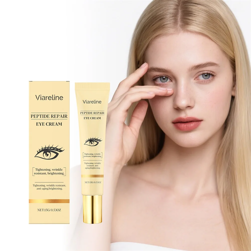 Caffeine Eye Cream For Dark Circles Puffiness Anti-Aging Eye Balm To Reduce Wrinkles Fine Lines Under Eye Bag Firming Eye Serum