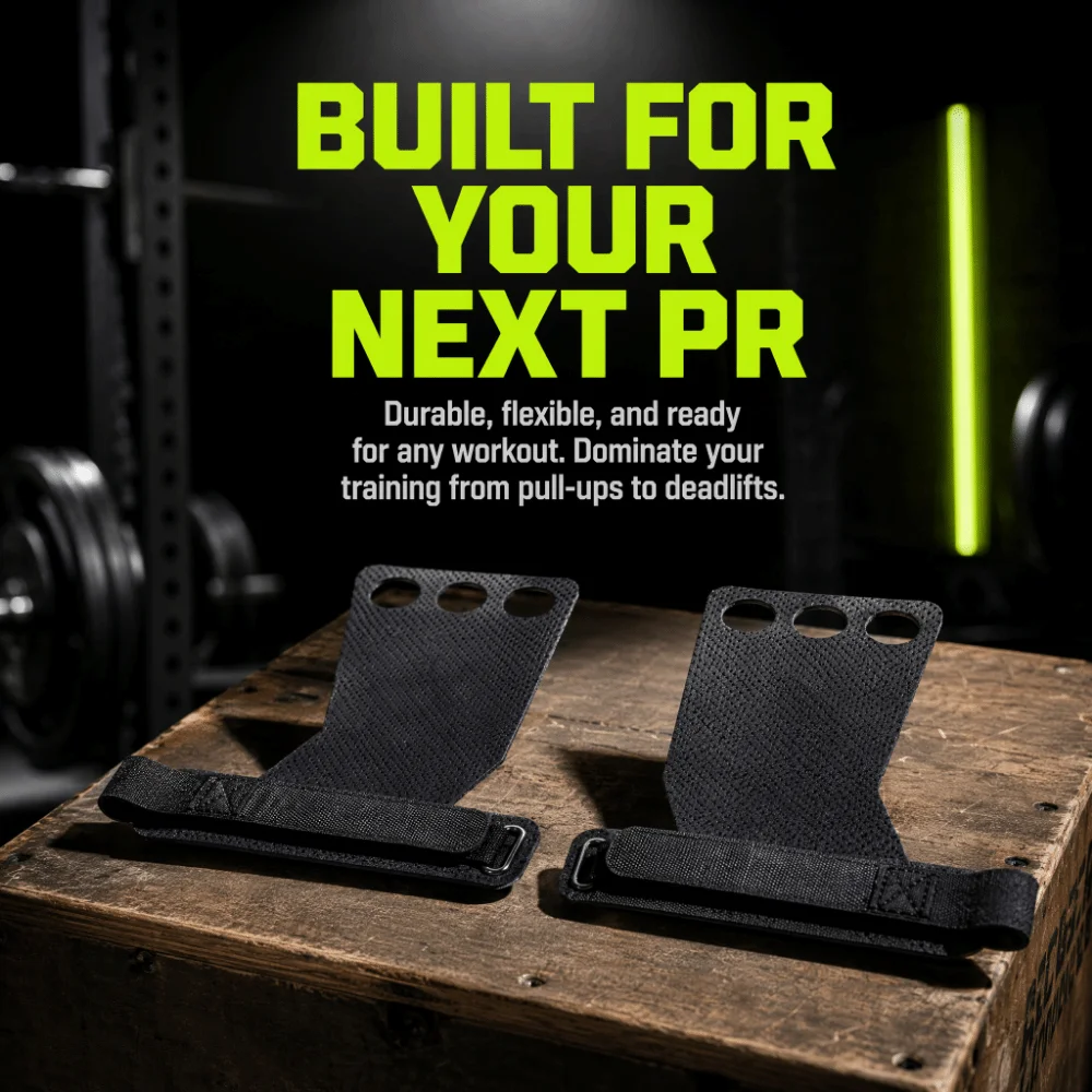 2pcs Non Slip Palm Protector Pad Breathable Material Mesh Hole Design Weight Lifting Pads Padded Construction Hand Grip Guard