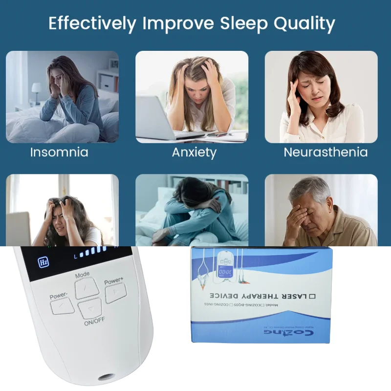 Premium VNS Ear Clip Device for Bipolar Disorder Mood Stabilization Stress Reduction Vagus Nerve Stimulation Home Treatment