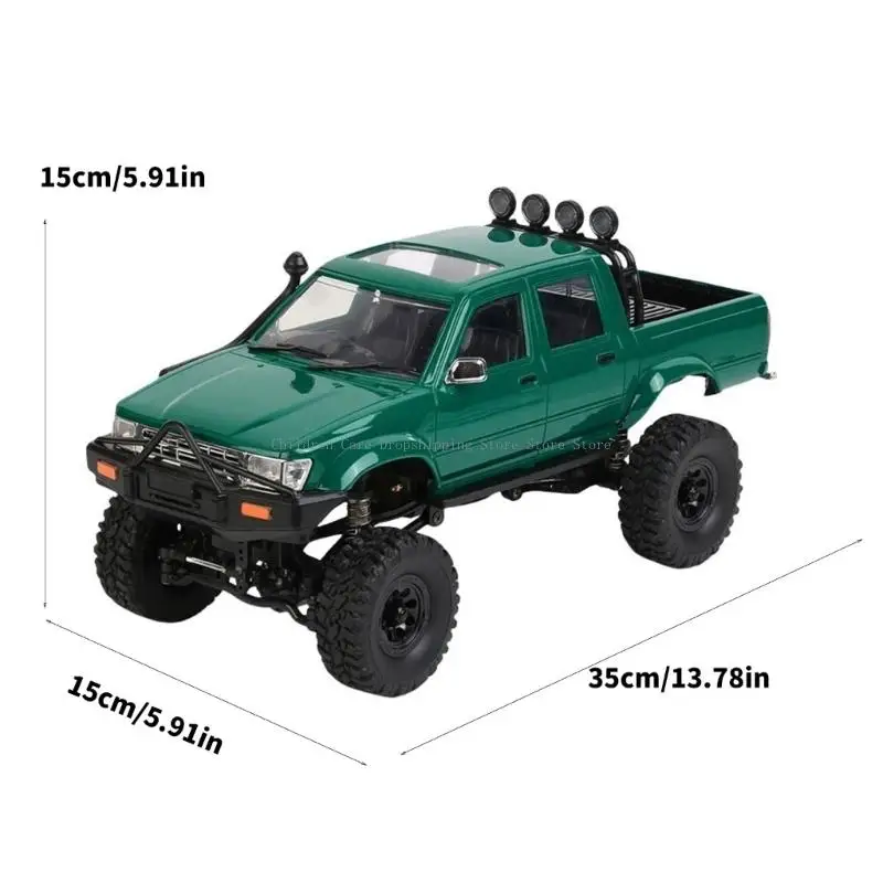 High Performances 1/16 4 roues mobilières Tivette robot à distance pour les terrains difficiles
