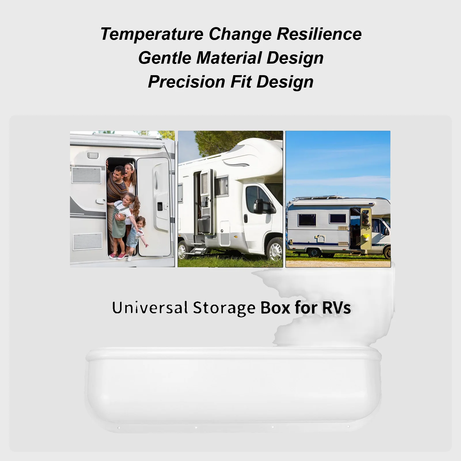 صندوق تخزين باب RV صندوق منظم تخزين باب السيارة منظم إدراج جانبي لباب السيارة صندوق تنظيم داخلي للسيارات