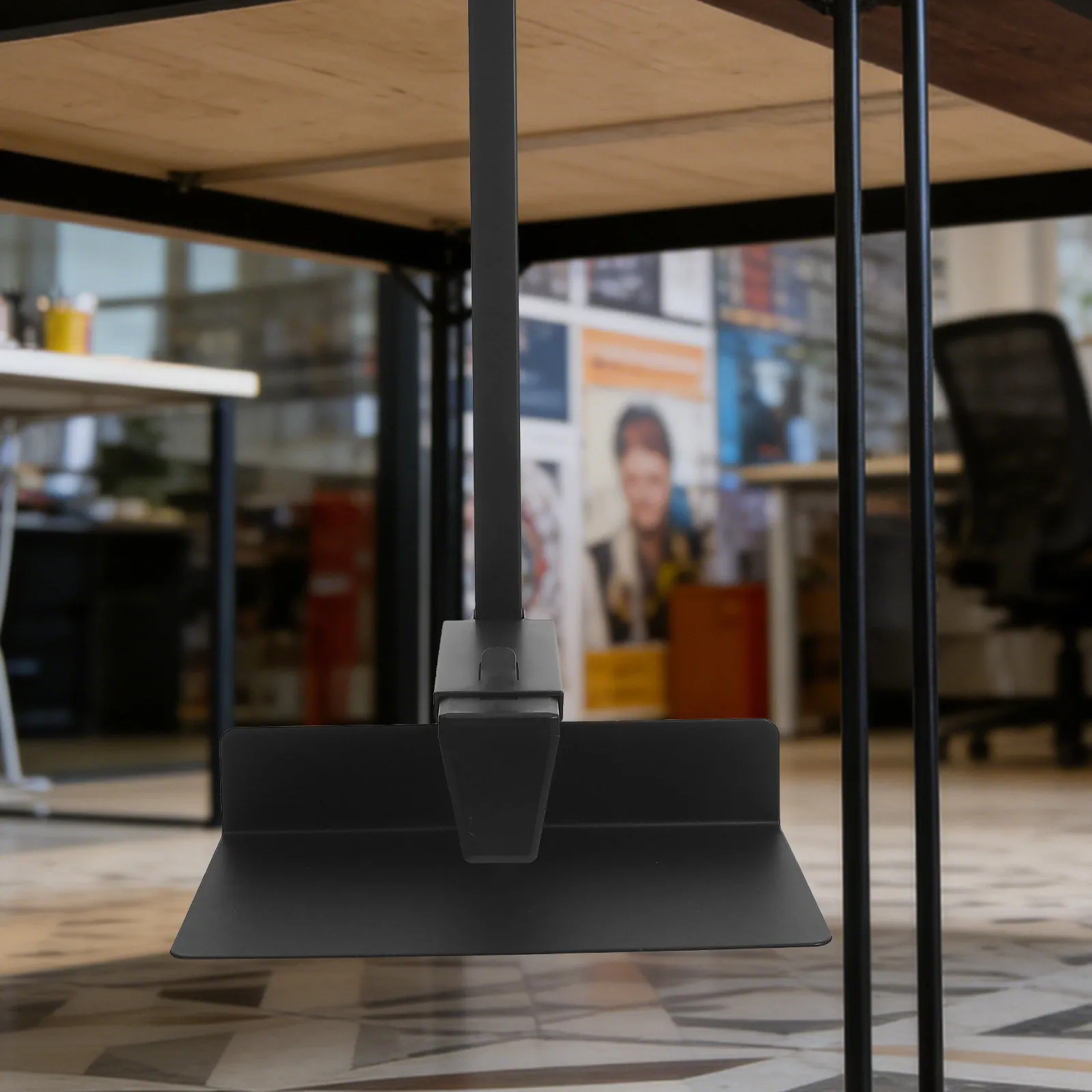 Metal Under Desk Computer Tower Mount Bracket Pc Case Holder for Desk Workstation CPU Stand Compatible with All Tower Sizes 55Lb