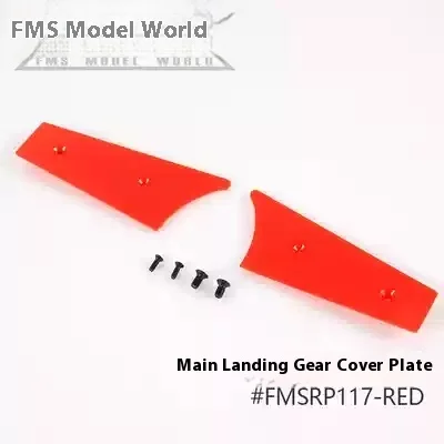 Fms 80mm Foton V3 Model Vliegtuig I Originele Accessoires Romp Platte Staart Hoofdvleugel Verticale Staart Landingsgestel Band Led licht