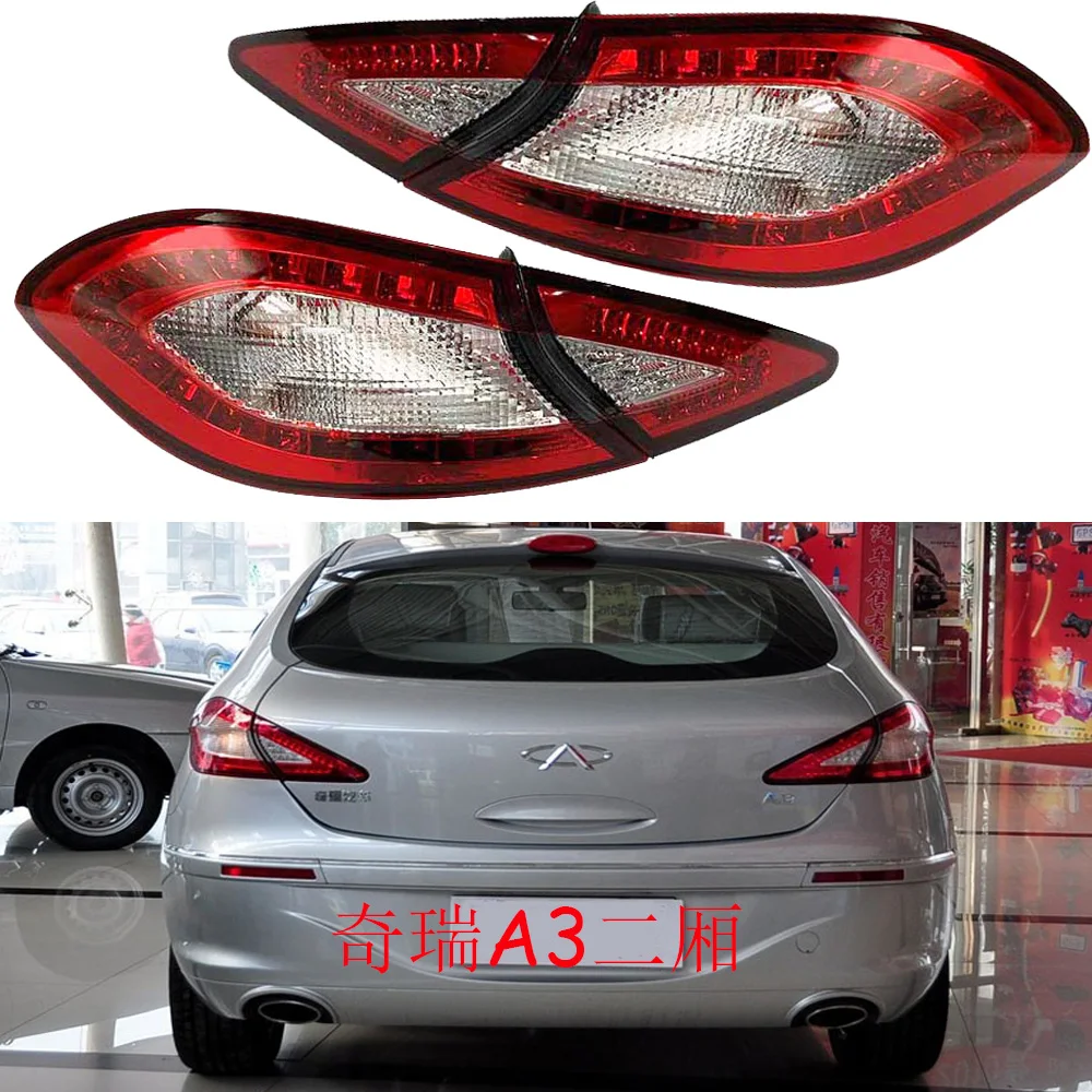 

1pcs Hatch-back car accessories bumper tail light Chery A3 taillight Taillamp car accessories Chery A3 fog lamp