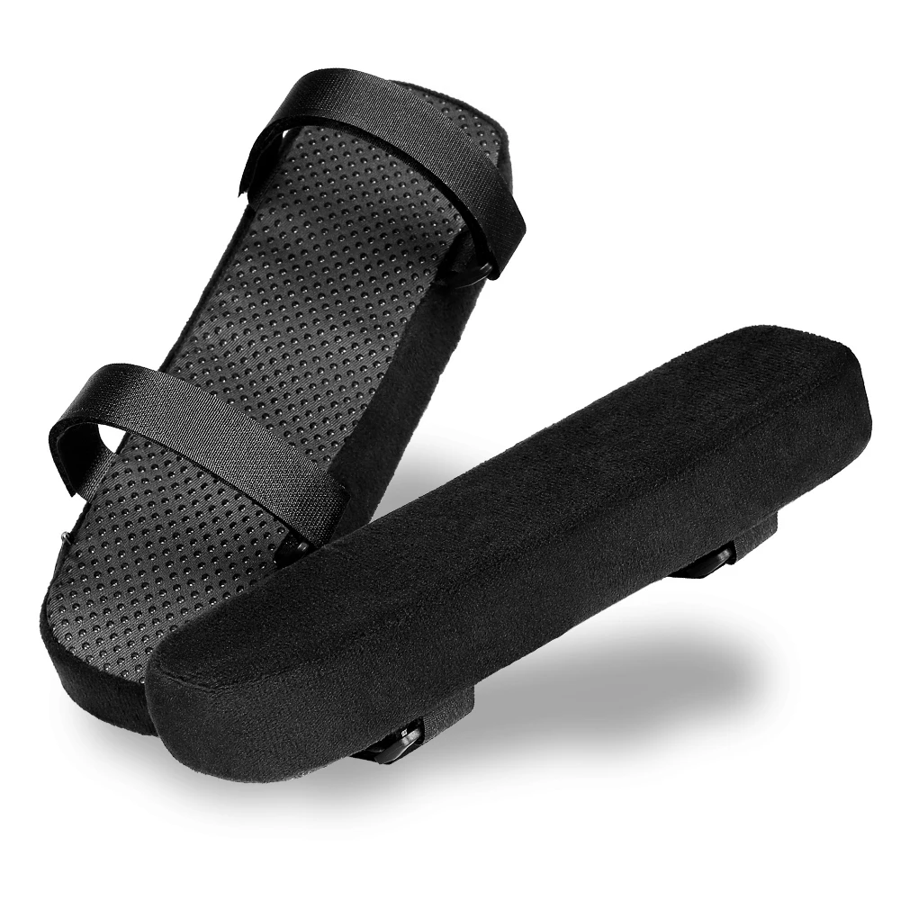1 Pair of Memory Foam Soft Armrest Cushion, Comfortable Seat Armrest Pillow For Car Seat Elbow Support, Ergonomic Foam Pillow