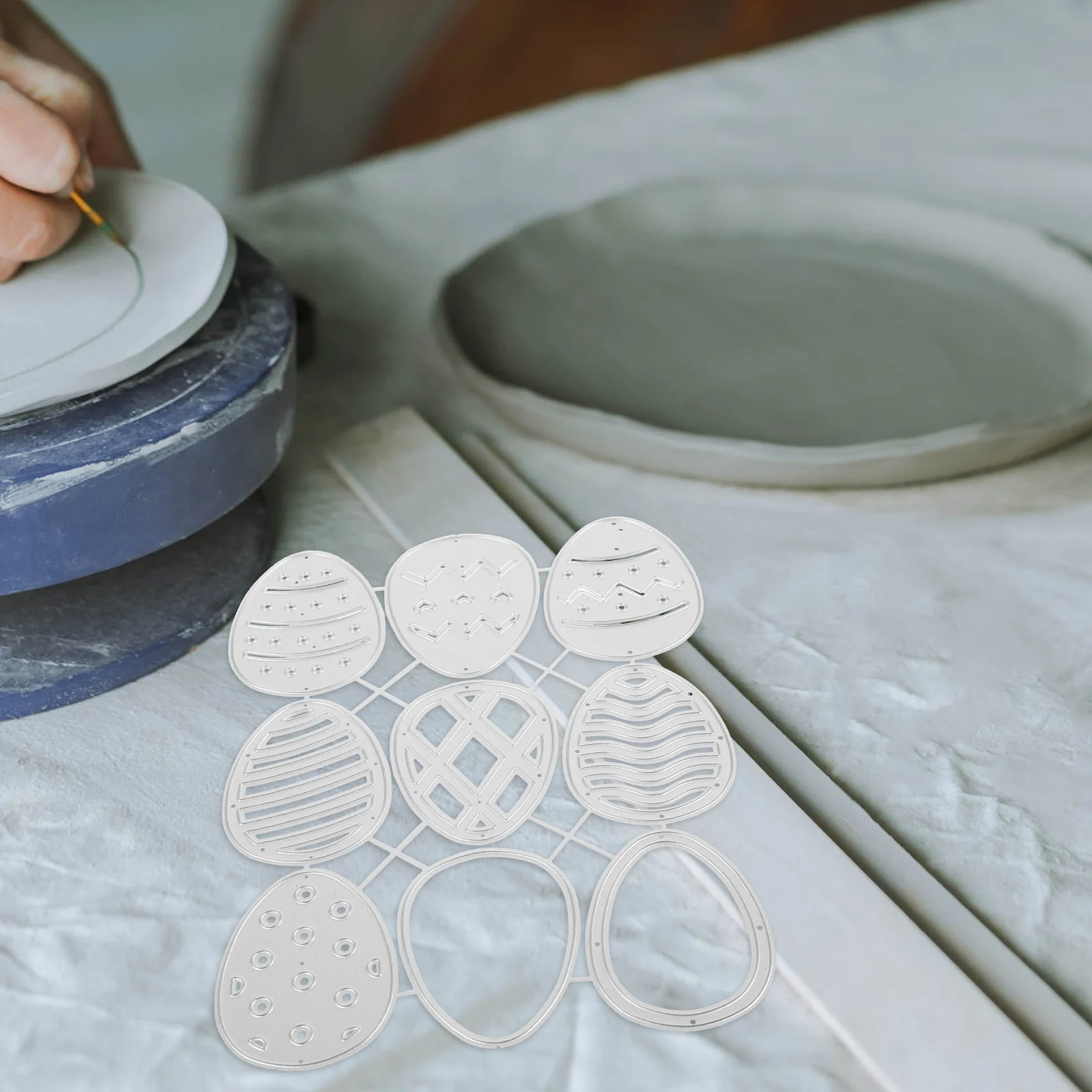 

Easter Metal Cutting Dies Sturdy Carbon Steel DIY Craft Tools Delicate Stencils Scrapbooking Album Card Making Projects