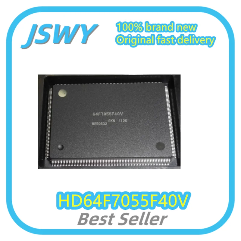 (1/10pcs) HD64F7055F40V QFP256 Microcontroller Chip Silkscreen 64F7055F40V New Original Electronics