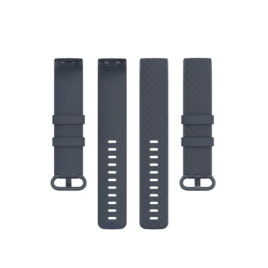 Силиконовый ремешок для мягкого спортивного ремешка для умных часов Fitbit Charge 3 4 SE