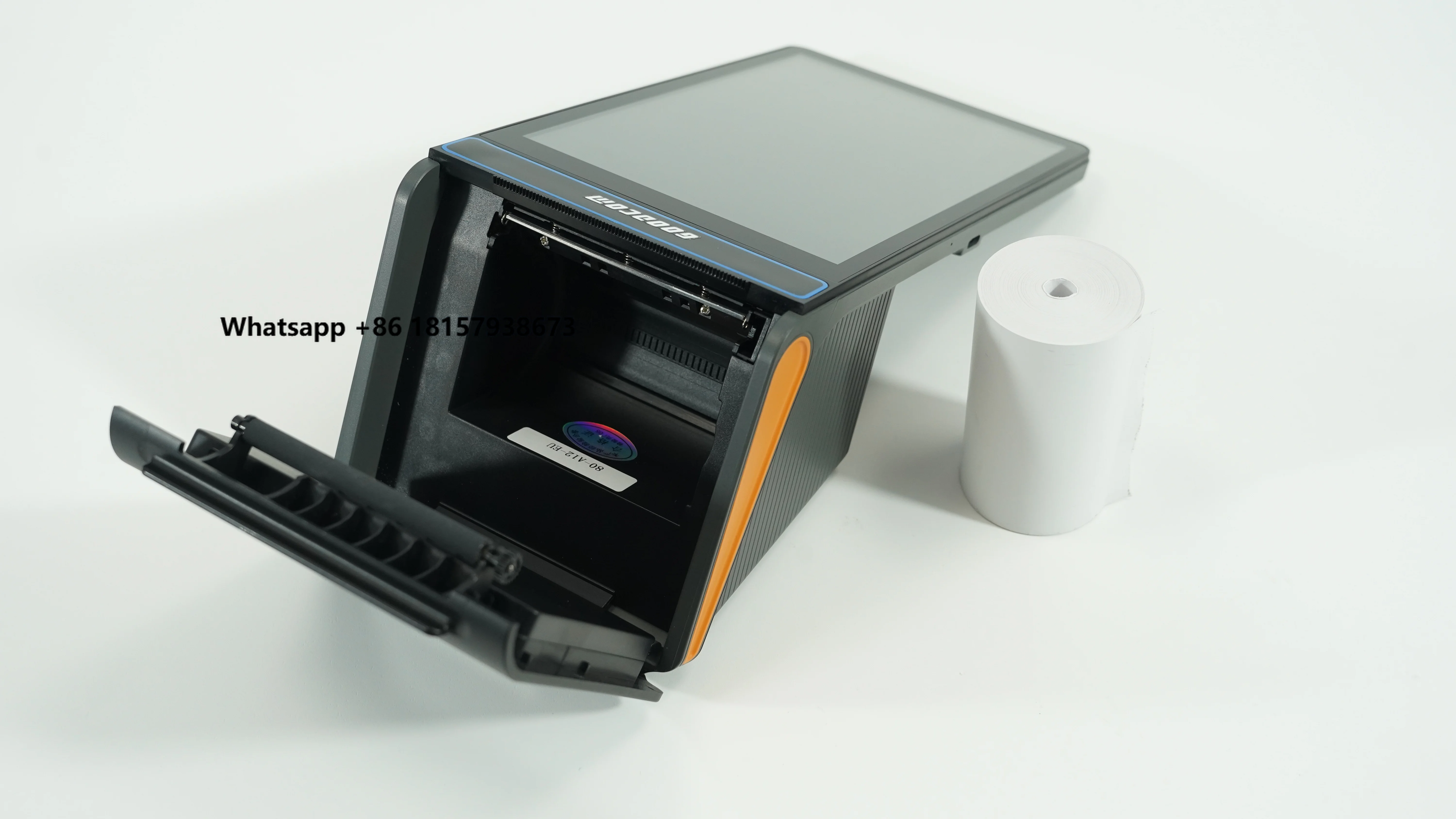 

8 Inch Contactless Cashless Payment System 80mm Portable Desktop Android Printer Pos for Gloriafood, Loyverse,Restaurant