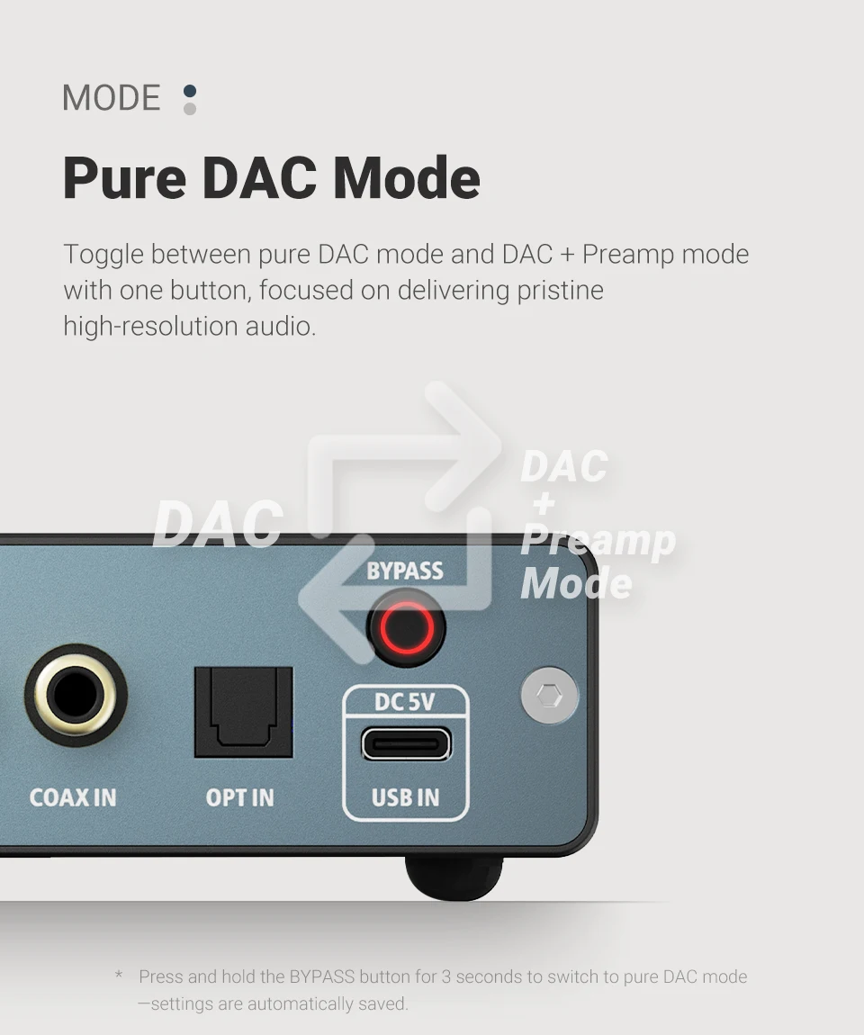 AIYIMA D07 DAC XMOS XU316 AKM 4493S HIFI Mini Desktop-Decoder PCM 768kHz/32Bit DSD512 Optischer/Koaxial/USB-Eingang RCA-Ausgang – Detail 10