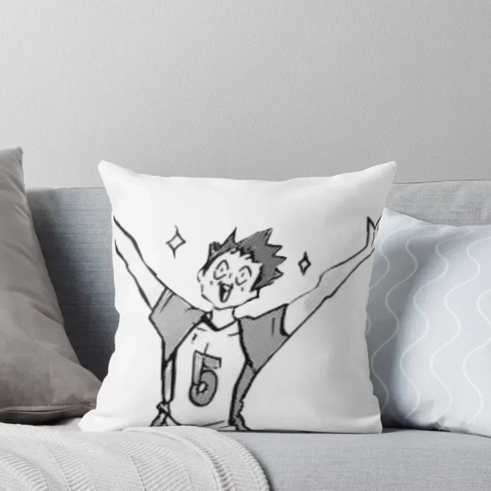 Tendou Satori Manga Throw Pillow Pillows Aesthetic Cushions Custom Cushion Photo Luxury Cushion Cover pillow