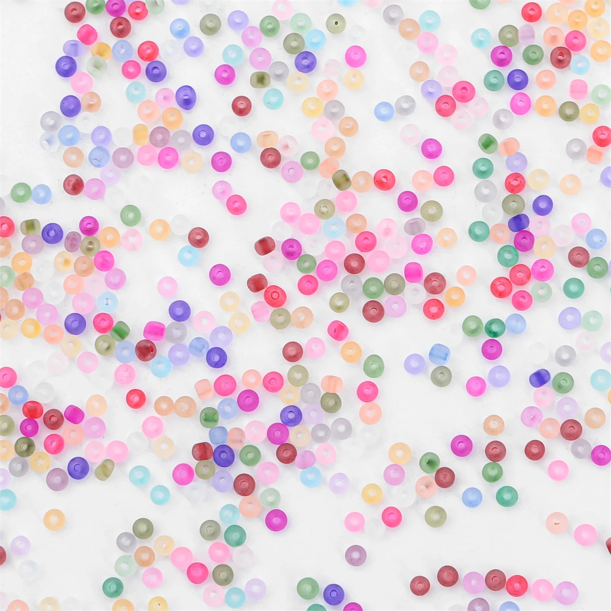 10g/Bag 100-660Pcs 2/3/4mmTransparent Matte Czech Glass Seed Beads Spacer Beads For Bracelet Earring DIY Jewelry Making Supplies