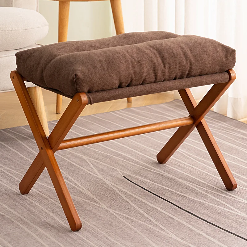 Footrest Stool Footstool Small Footrests Foot Stool Leg Rest High Padded Stool Seat For Bedroom Living Room