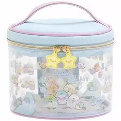 Bolsas de maquillaje de PVC para niños y niñas, estuche de cosméticos, lindo Anime Sumikko Gurashi, transparente, nuevo