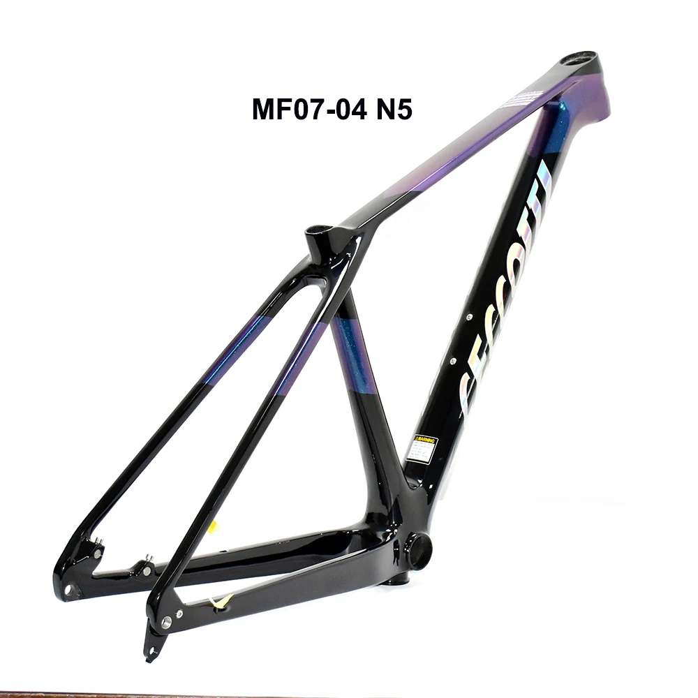 29er Carbon Frame for MTB Cycling, Full Hidden Cable Mountain Frame, 148x12mm Boost, BB92, Bottom Bracket, Popular Model, 2024