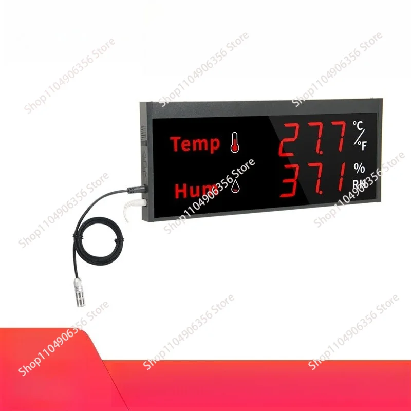for Smart Llife Big Screen WIFI Temperature Humidity Sensor Digital Hygrometer Thermometer Alarms