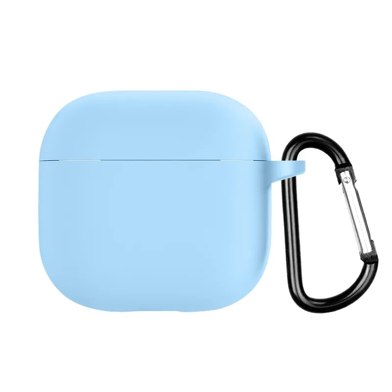 Custodia per auricolari per Airpods 4 (2024) Cover Protector cuffie in Silicone morbido per Apple Airpods4 custodia protettiva per la pelle