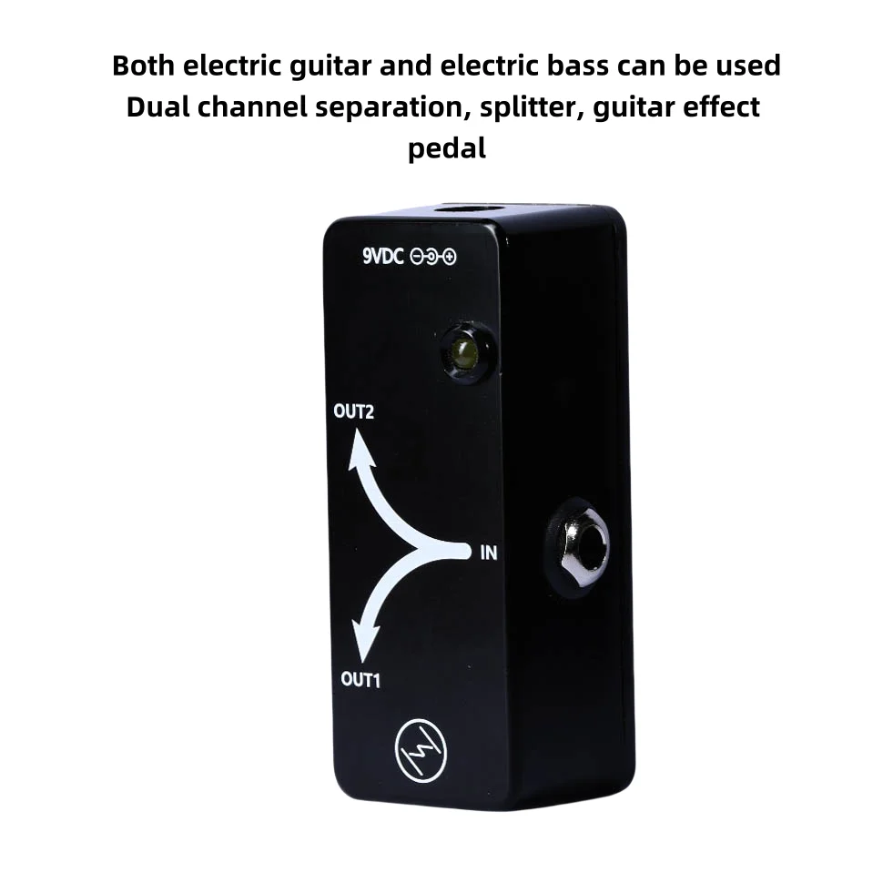 LILT Guitar Pedal Splitter One In Two Out Buffer Multifunction Splitter Electric Guitar Electric Bass Effector