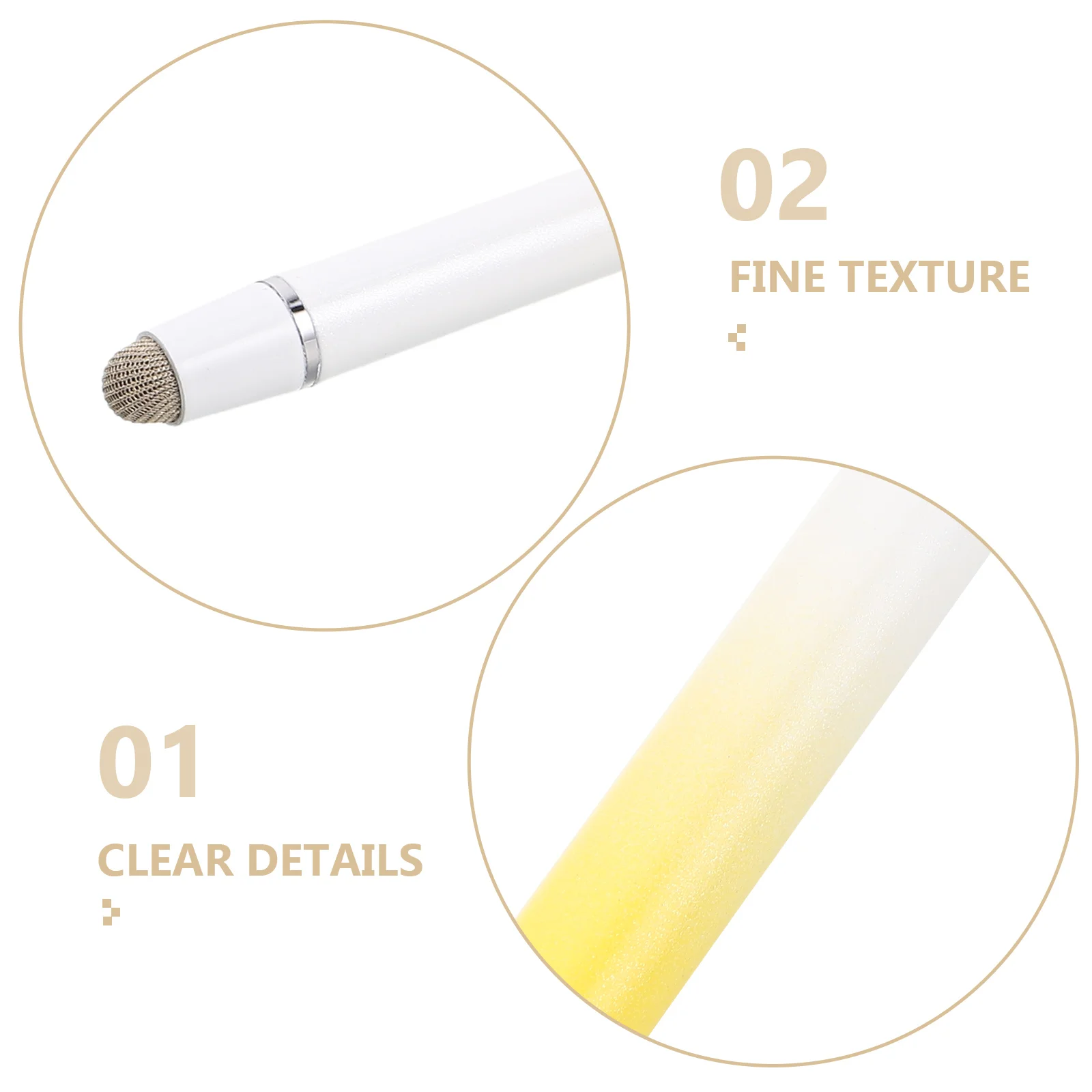 Gradient Screen Pen Multifunction Pens Kid Stylus for Phone Cell Accessories Double Head