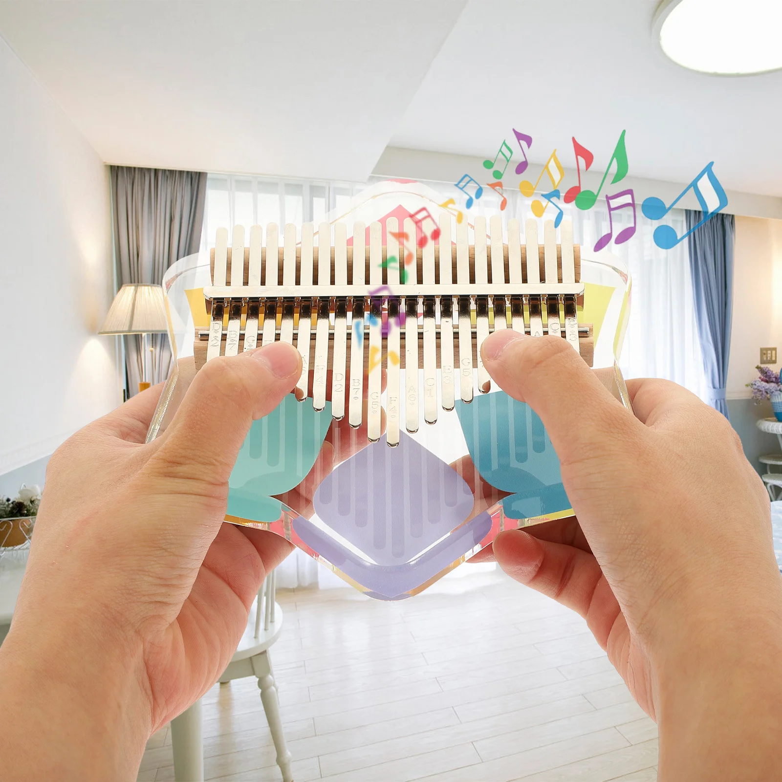 

Thumb Finger Piano for Small Instrument Fingers Acrylic Adults Beginners